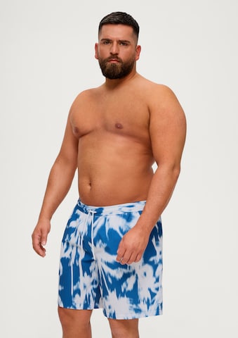 s.Oliver Zwemshorts in Blauw