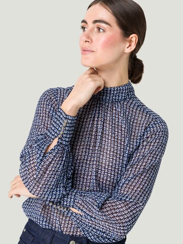 zero Blouse in Blauw