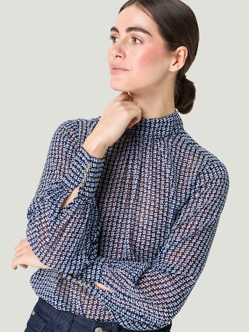 zero Blouse in Blauw