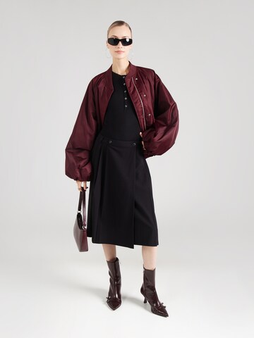 WEEKDAY Shirt in Schwarz
