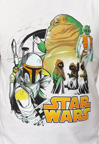 Recovered Shirt 'Star Wars Jaba Group' in Beige