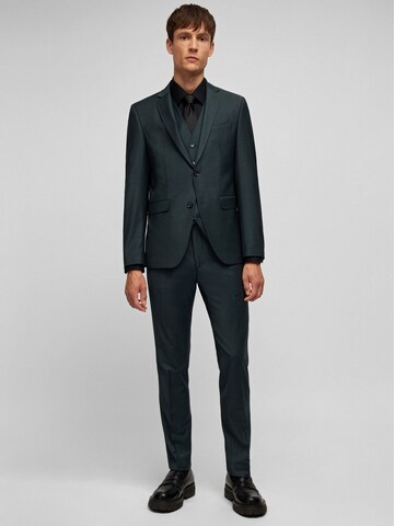 HECHTER PARIS Regular fit Business blazer in Green