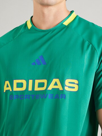 ADIDAS SPORTSWEAR Функциональная футболка 'Tiro' в Зеленый