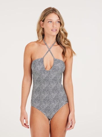 PROTEST Swimsuit 'PRTJAGGER' in Blue: front