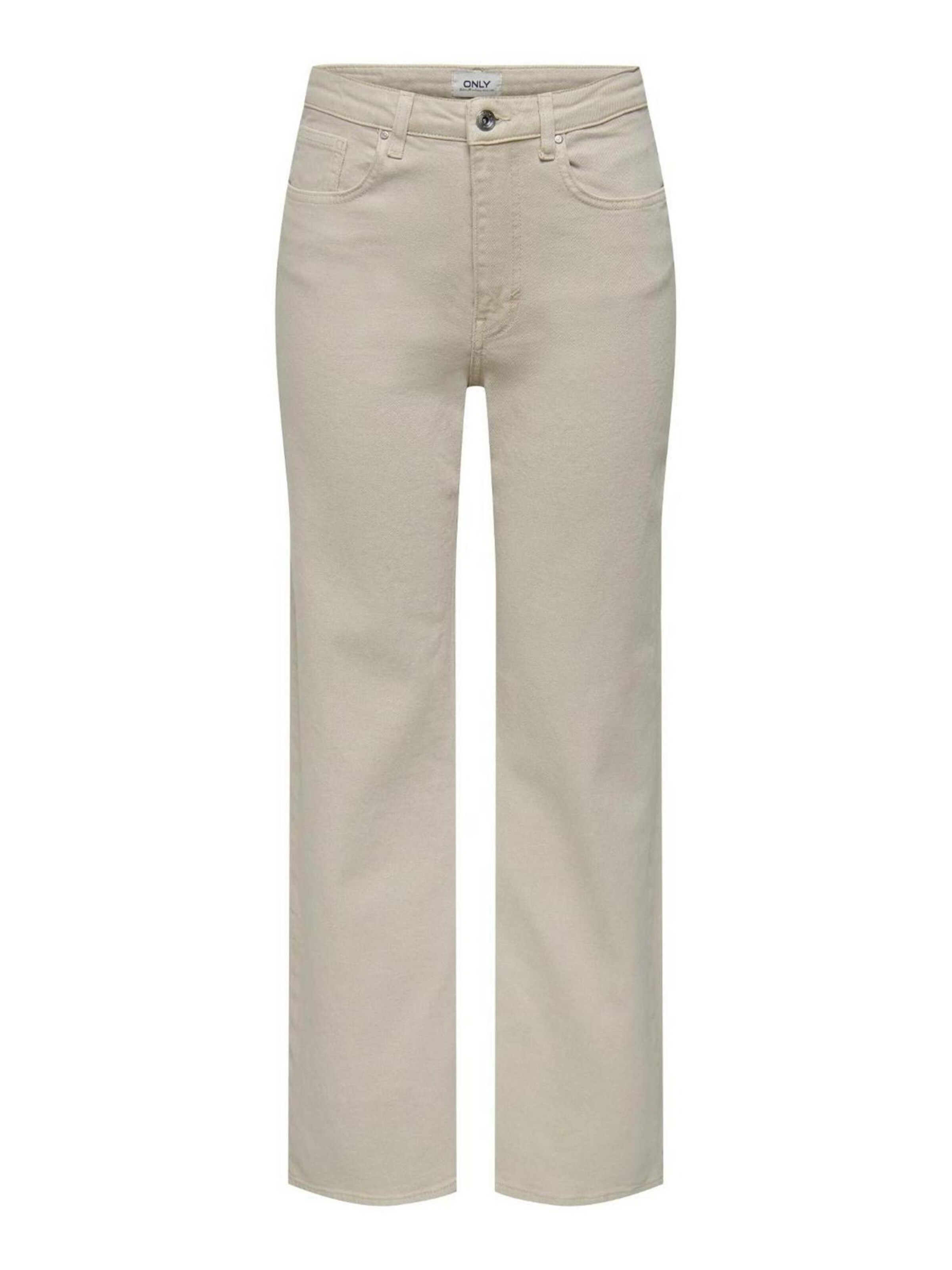 Wide leg Jeans 'ONLJUICY HW WIDE LEG DNM REA NOOS 15288219' di ONLY in beige