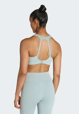ADIDAS PERFORMANCE - Bustier Sujetador deportivo 'Optime Power' en verde