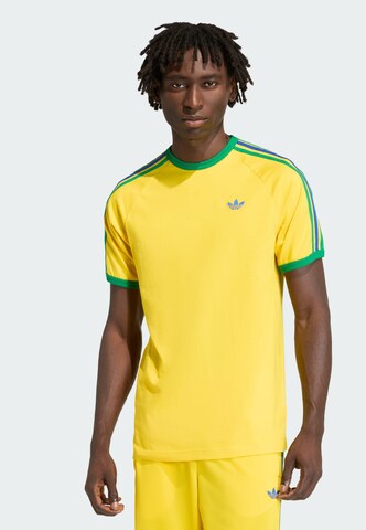Maglietta di ADIDAS ORIGINALS in giallo: frontale