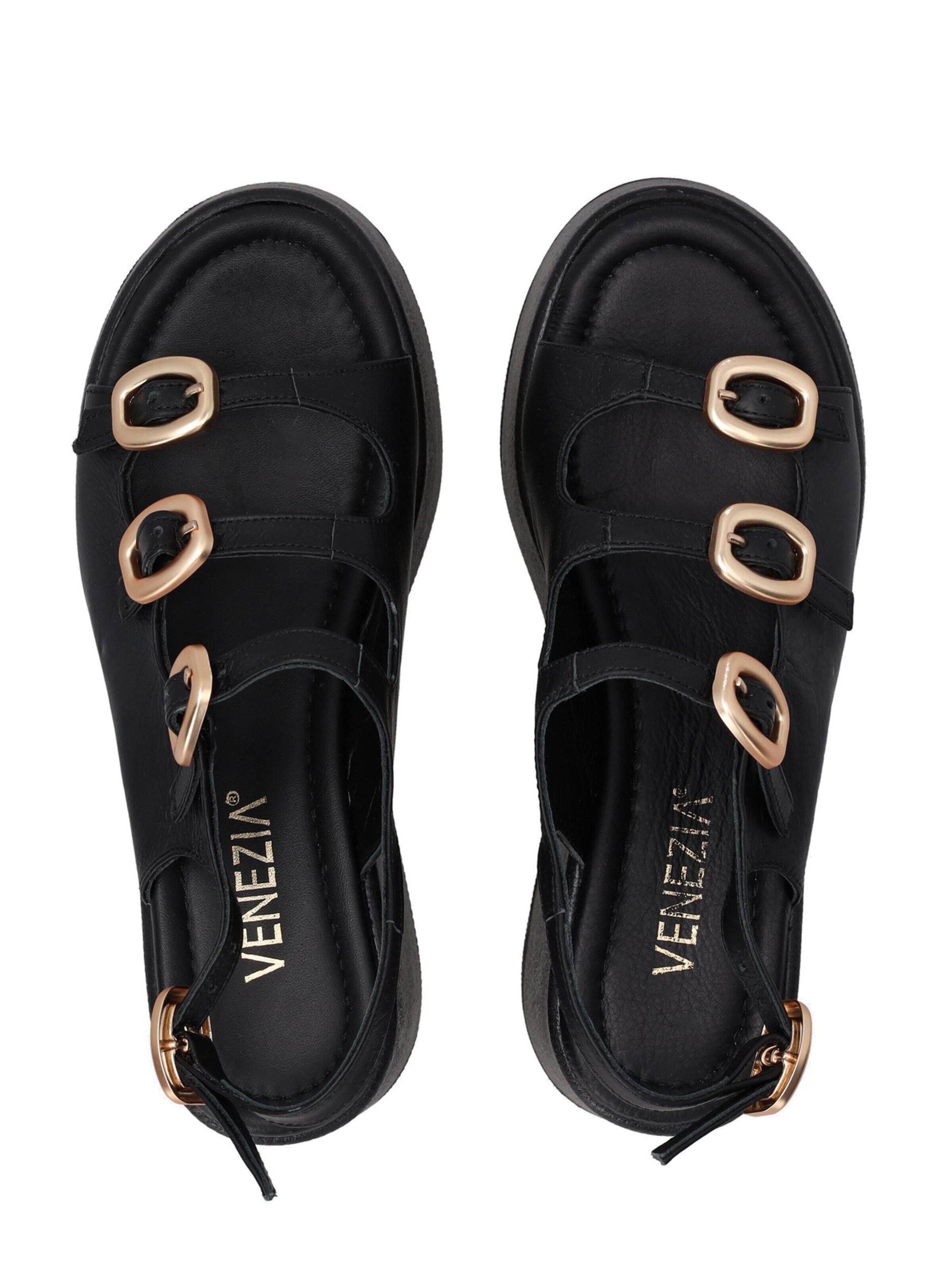 VENEZIA Sandal in Black