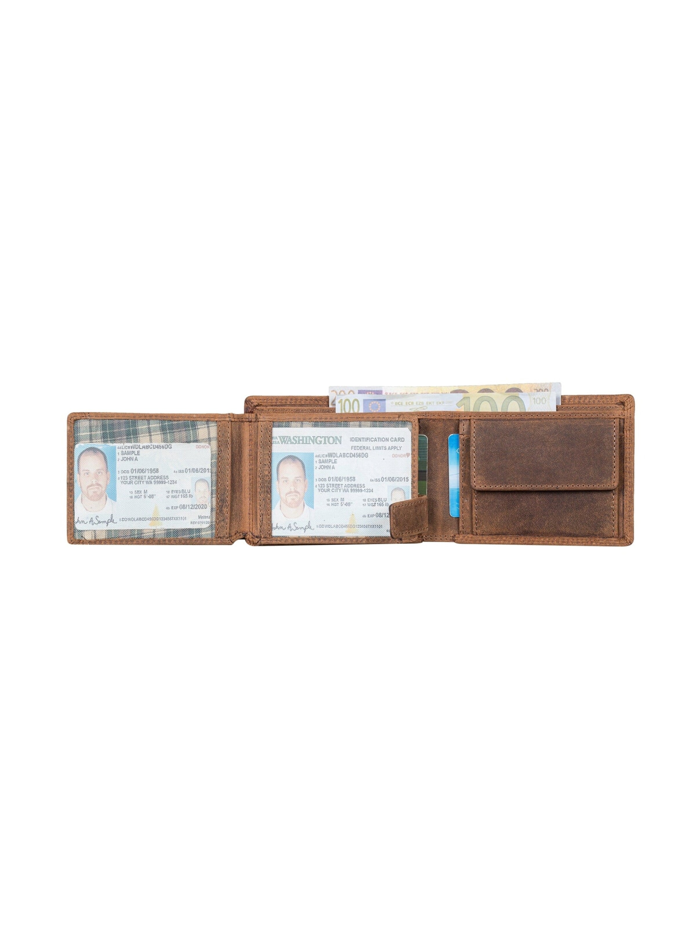 Benthill Wallet in Brown