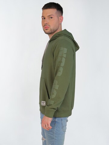 TOP GUN Sweatshirt in Groen