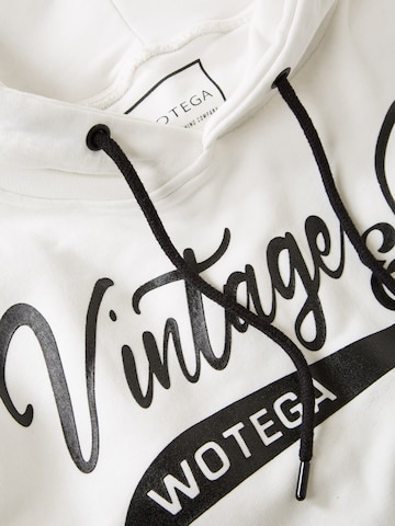 WOTEGA Sweatshirt 'WT Star' in White