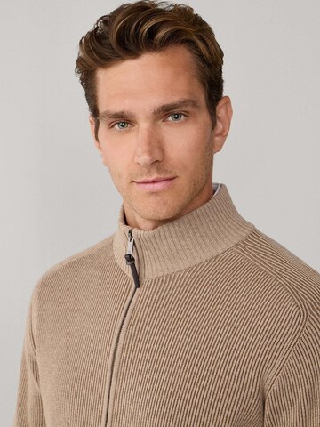 Hackett London Knit cardigan in Beige