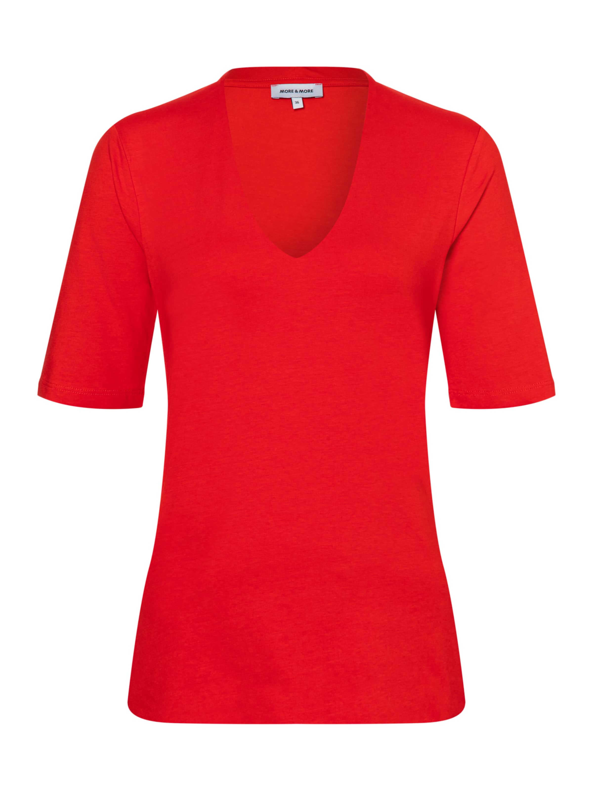 MORE & MORE Shirt in Red: front