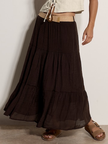 Apricot Skirt ' ' in Brown: front