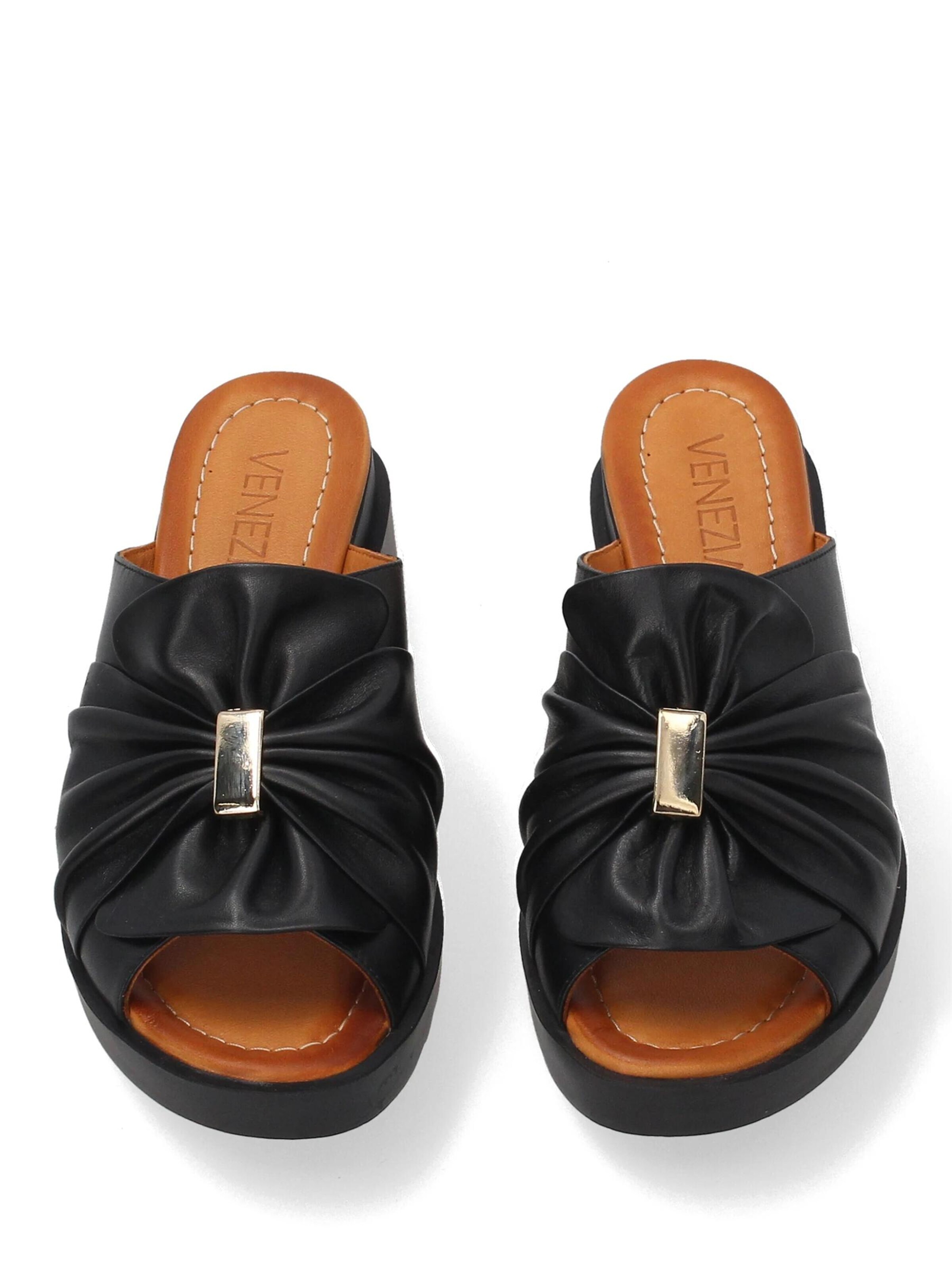 VENEZIA Pantolette 'Venezia'‌‌‌ in Schwarz