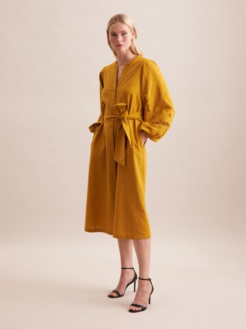 Robe 'Schwarze Rose' SEIDENSTICKER en jaune : devant