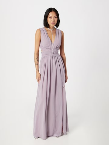 SWING Večerné šaty - fialová