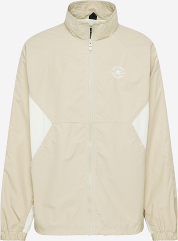 CONVERSE Jacke 'STARSPRINTER' in Beige: predná strana