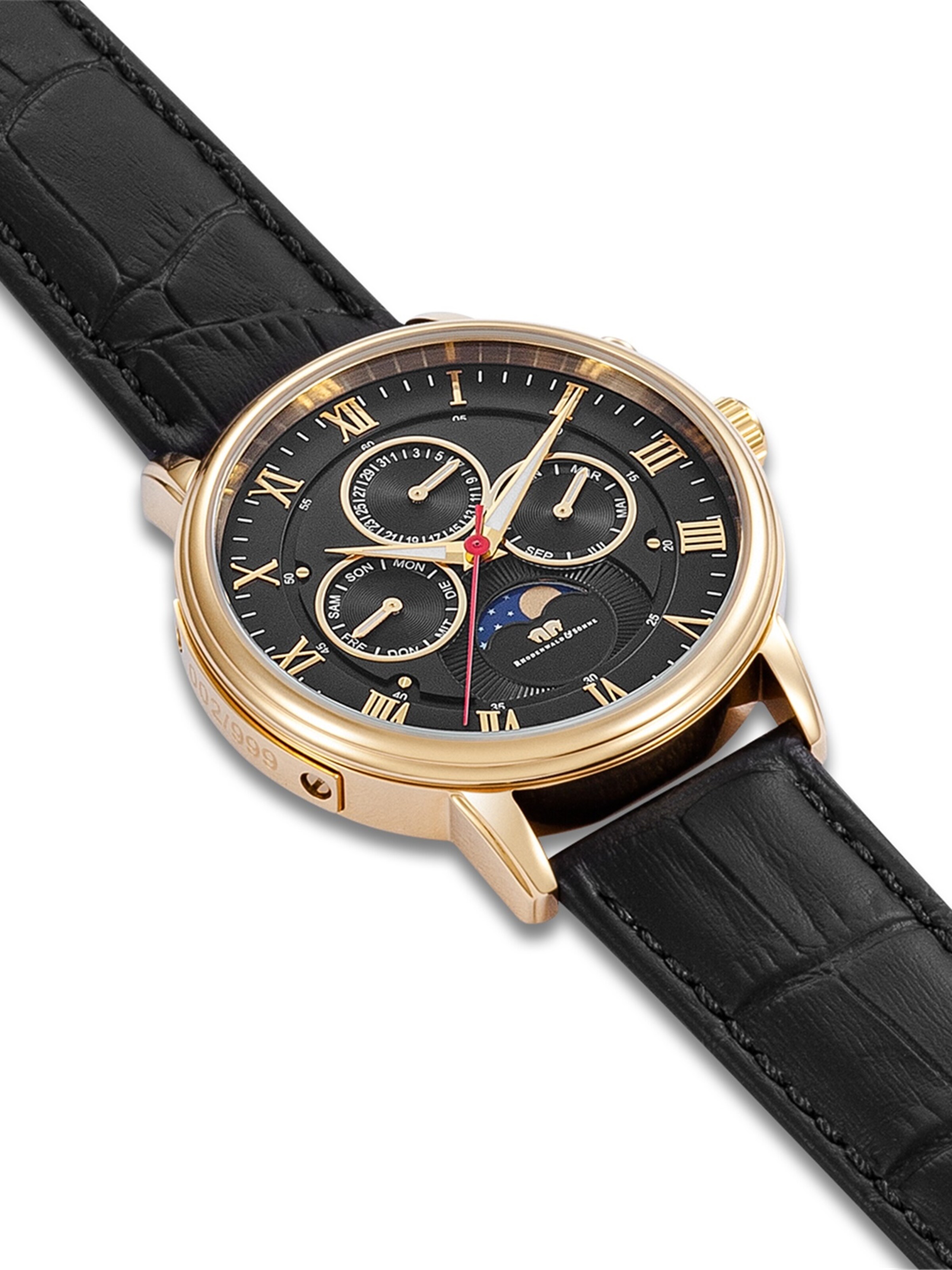 Rhodenwald & Söhne Analoog horloge in Goud