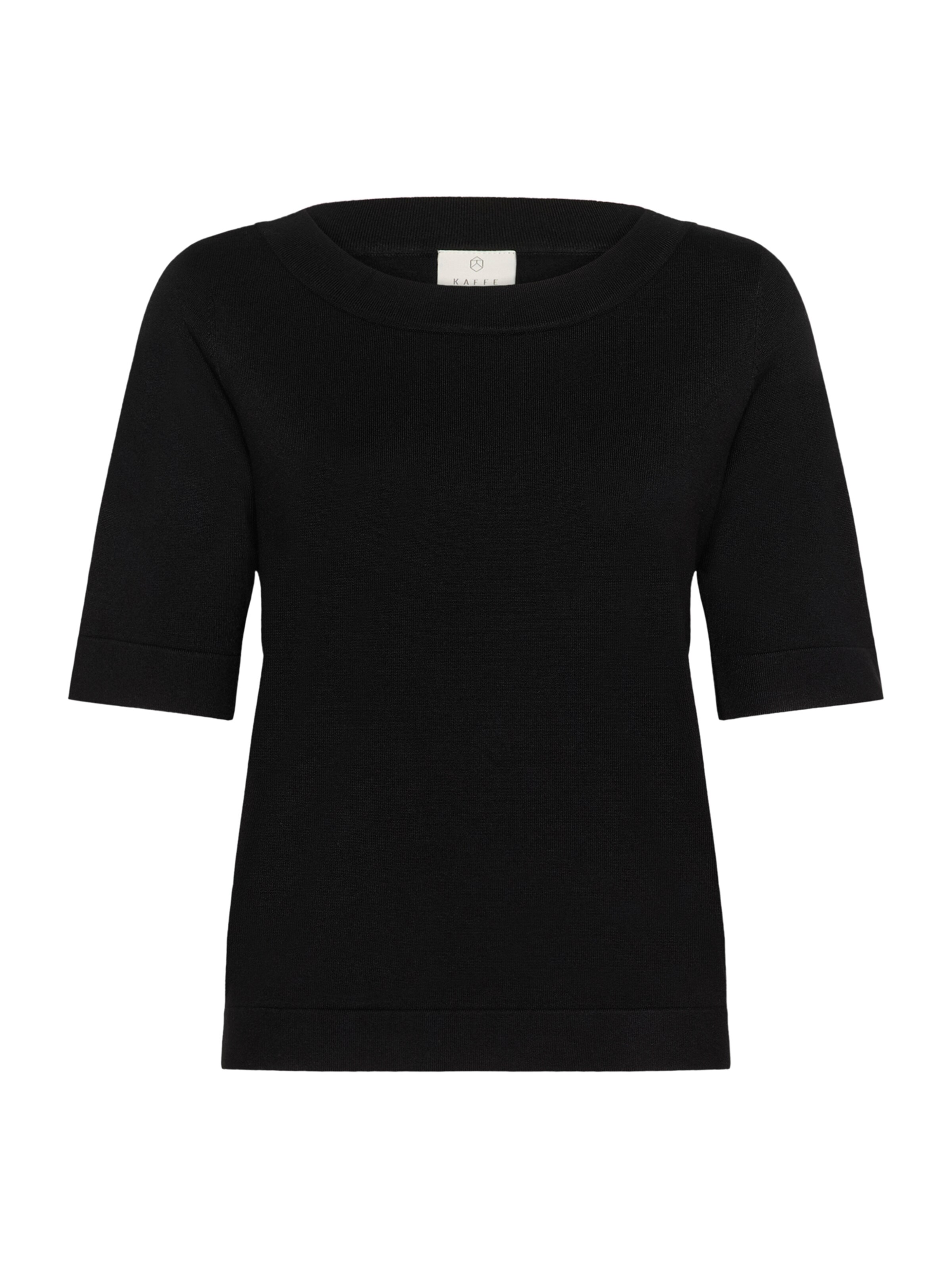 Kaffe Kampsun 'KALizza', värv must: eest vaates