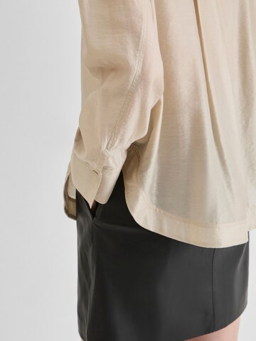 ROUGE EDIT Blouse in Grey