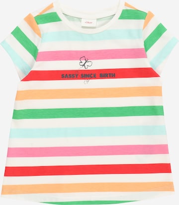 s.Oliver T-shirt i blandade färger: framsida