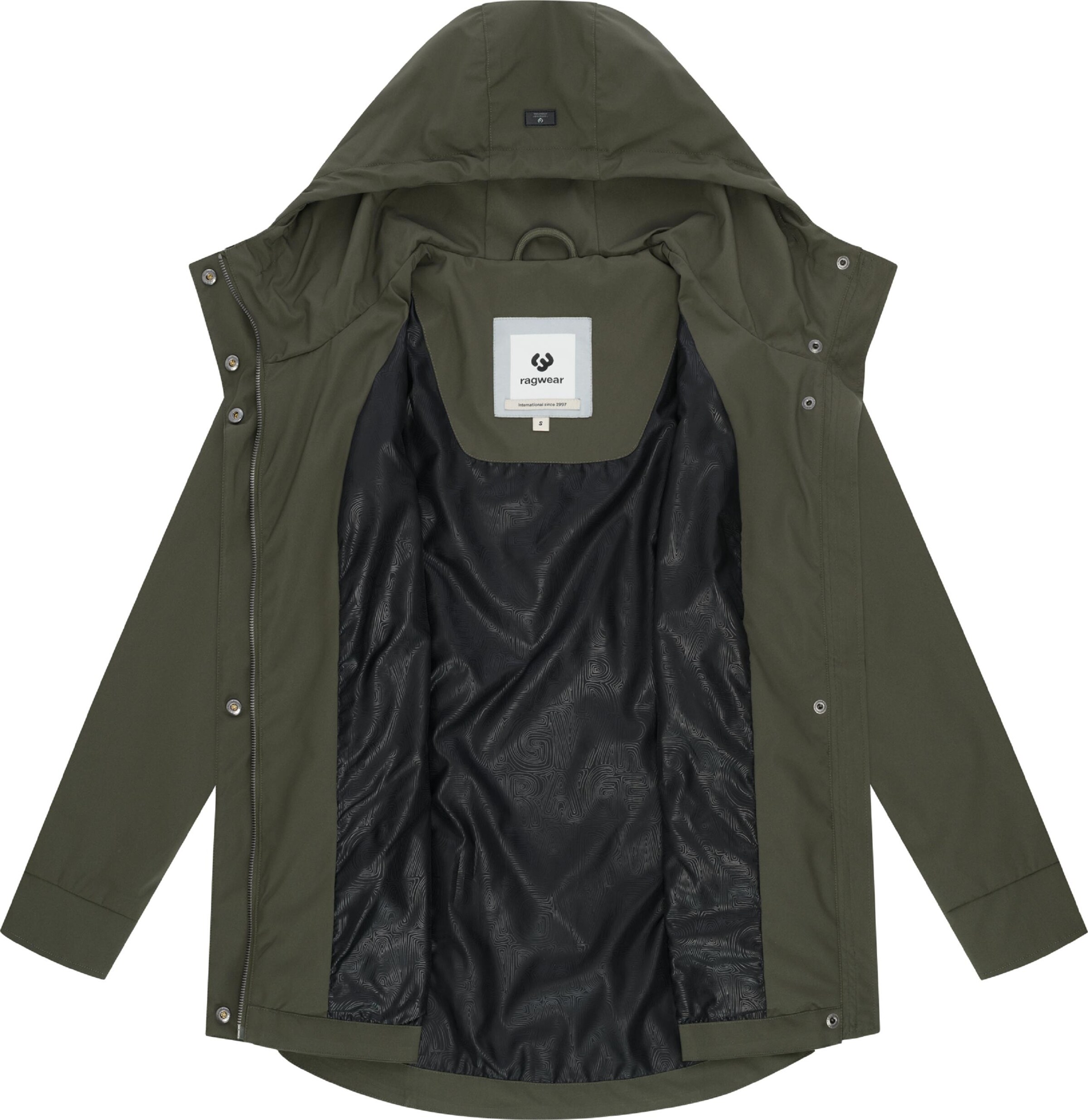 Giacca funzionale 'Alvena' di Ragwear Plus in verde