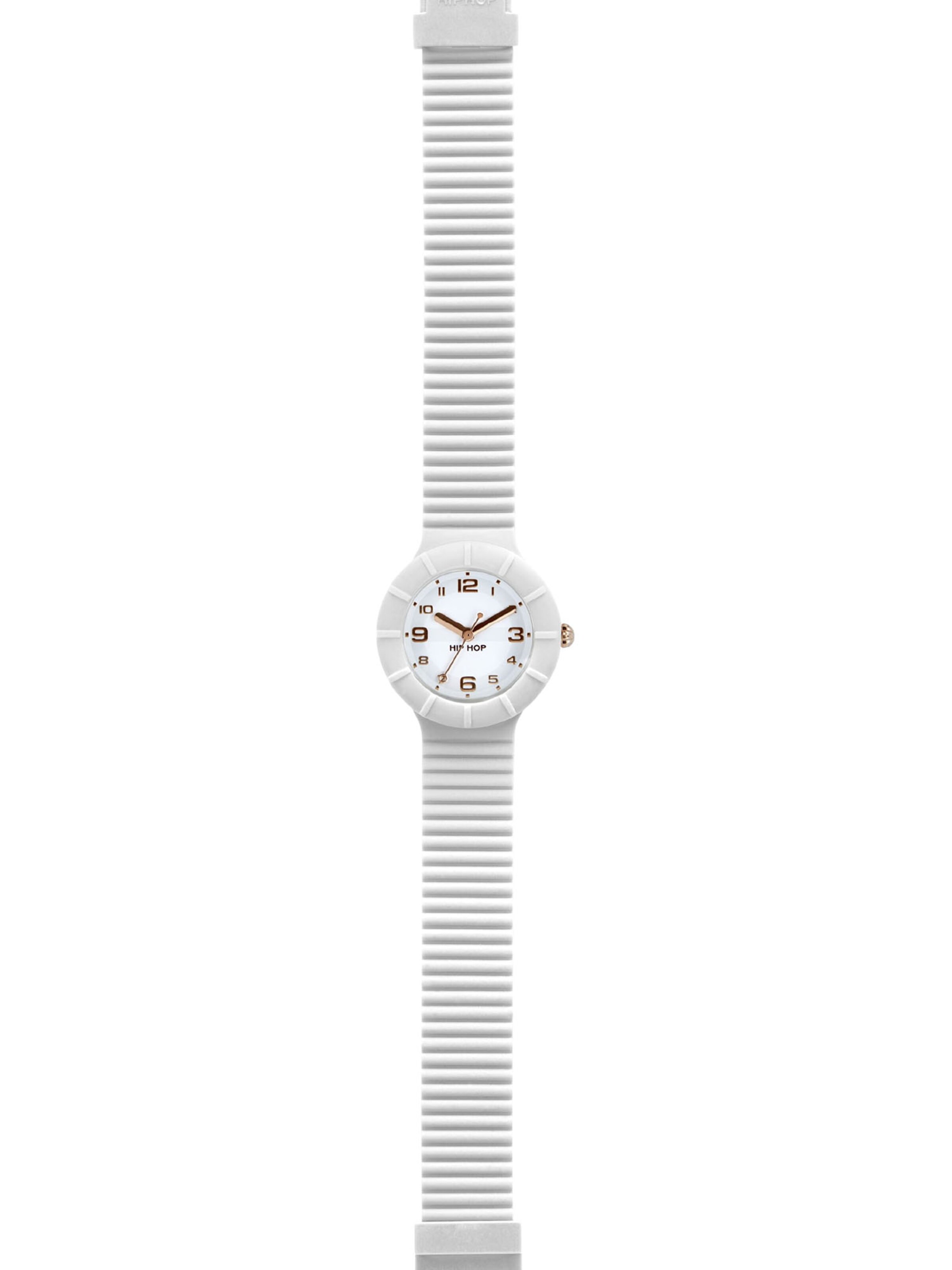 Hip Hop Uhr in Weiß