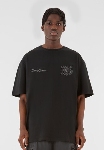 MJ Gonzales T-Shirt 'Resilence Rituals' in Schwarz: Vorderseite