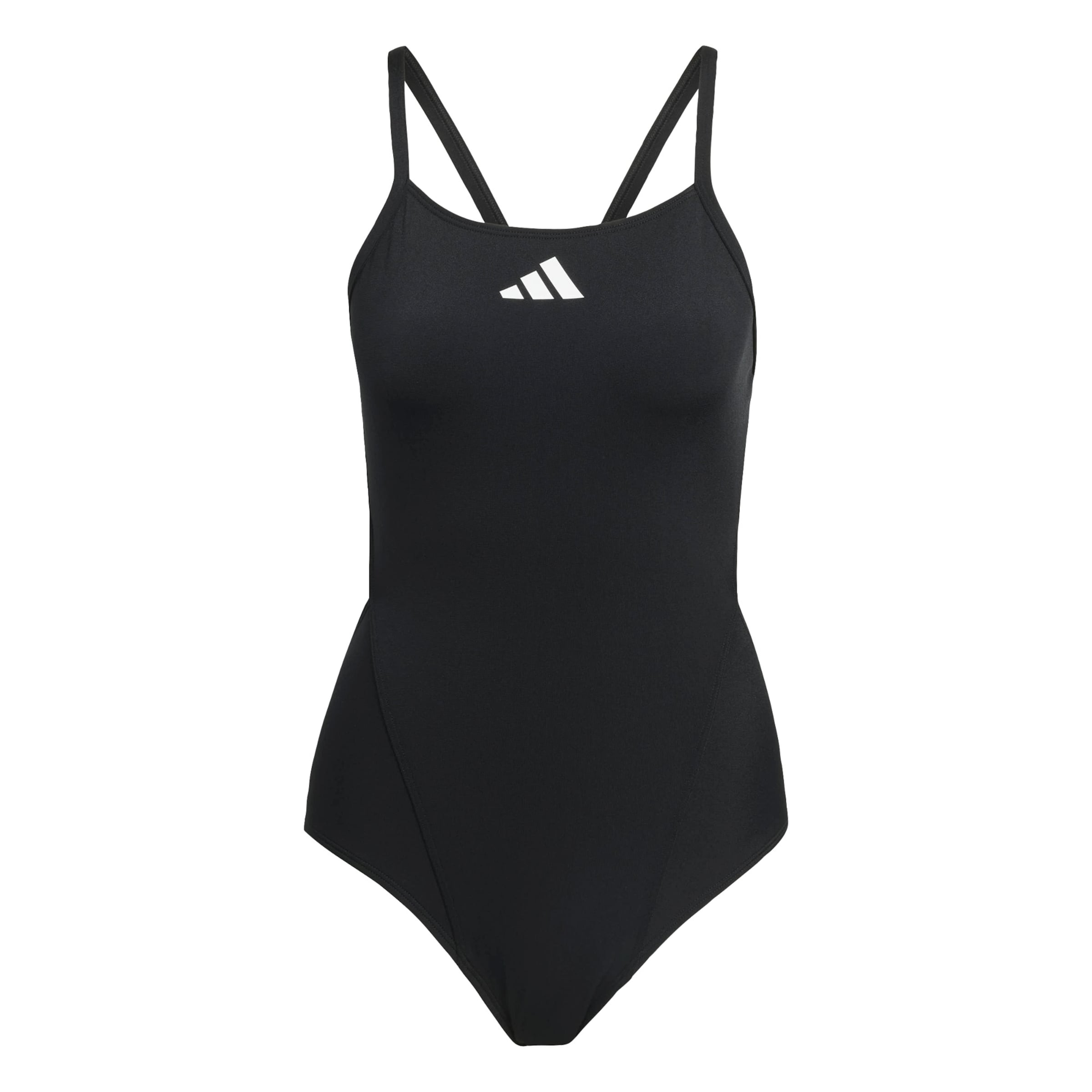 ADIDAS PERFORMANCE Bustier Sportbadeanzug 'RipstreamI Team' in Schwarz: Vorderseite
