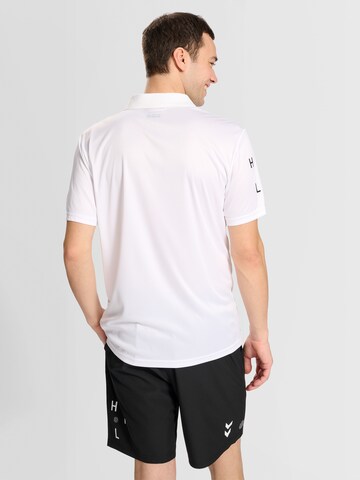 Hummel Λειτουργικό μπλουζάκι 'Court' σε λευκό