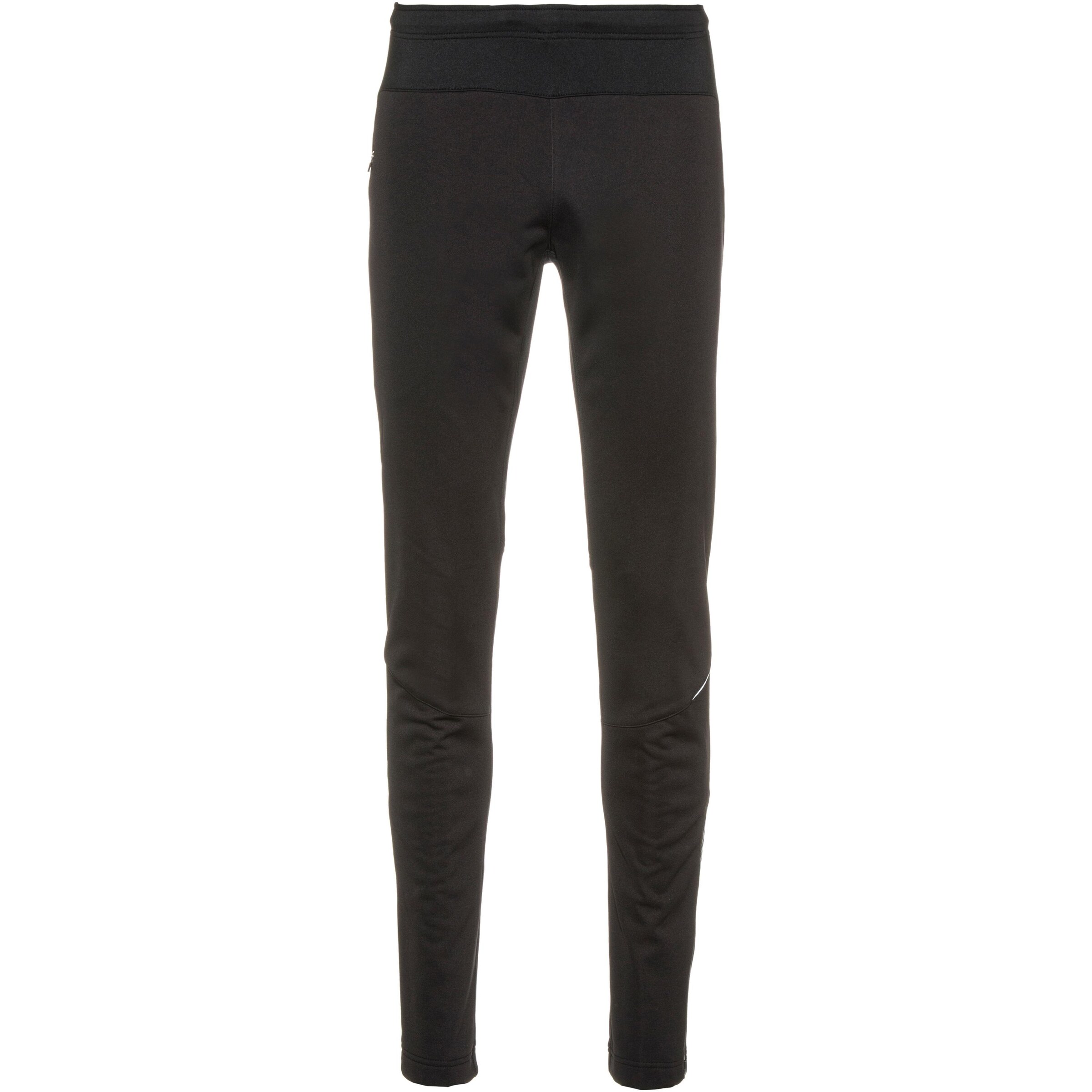 VAUDE Slim fit Outdoor trousers 'Wintry V' in Black: front