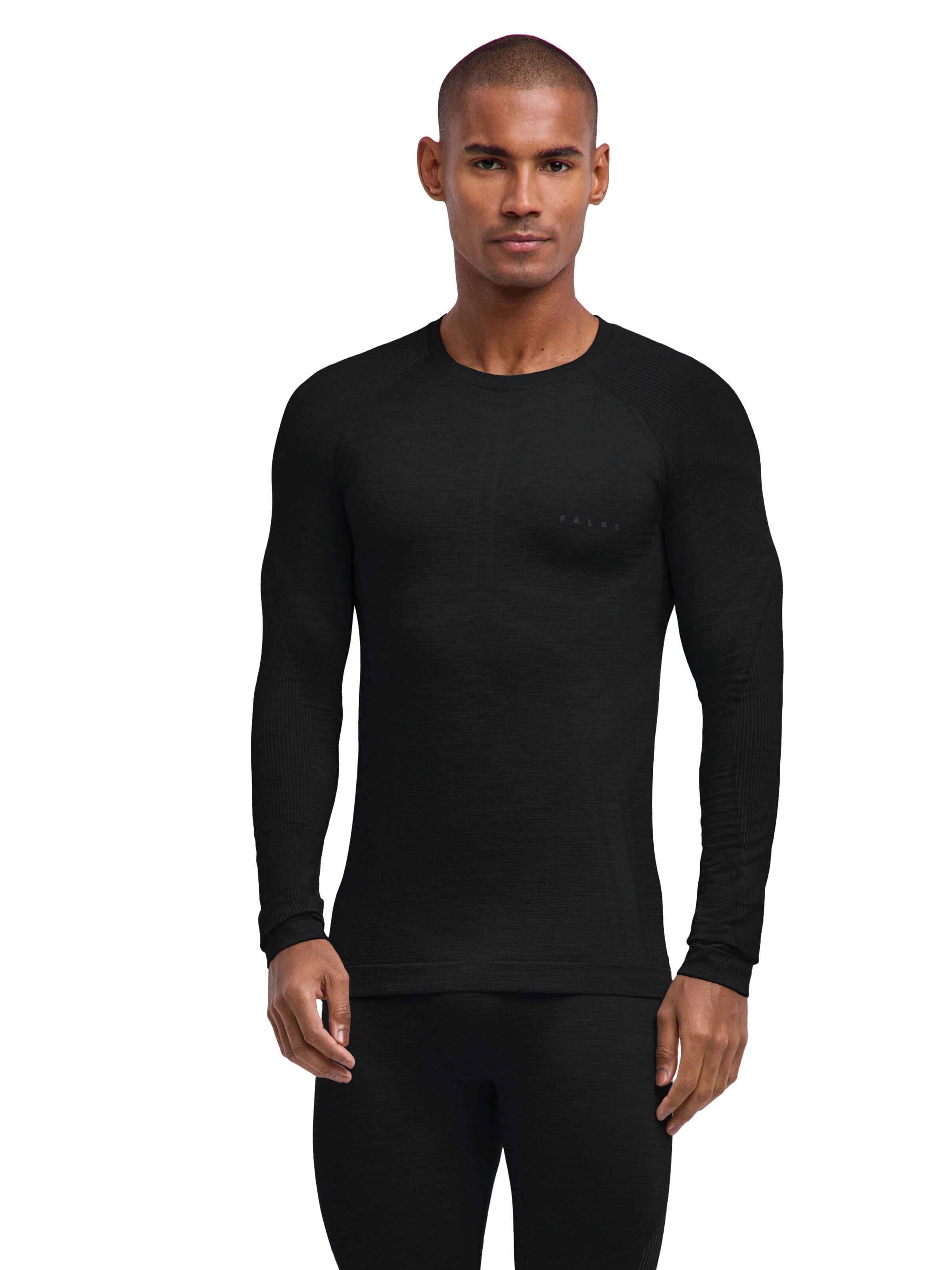 FALKE Funktionsshirt‌‌‌‌ in Schwarz: Vorderseite
