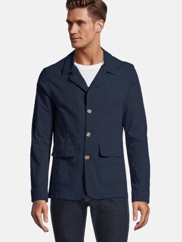 Steffen Klein Slim fit Suit Jacket in Blue: front