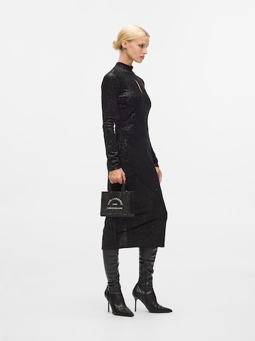 Karl Lagerfeld Шоппер в Черный: спереди
