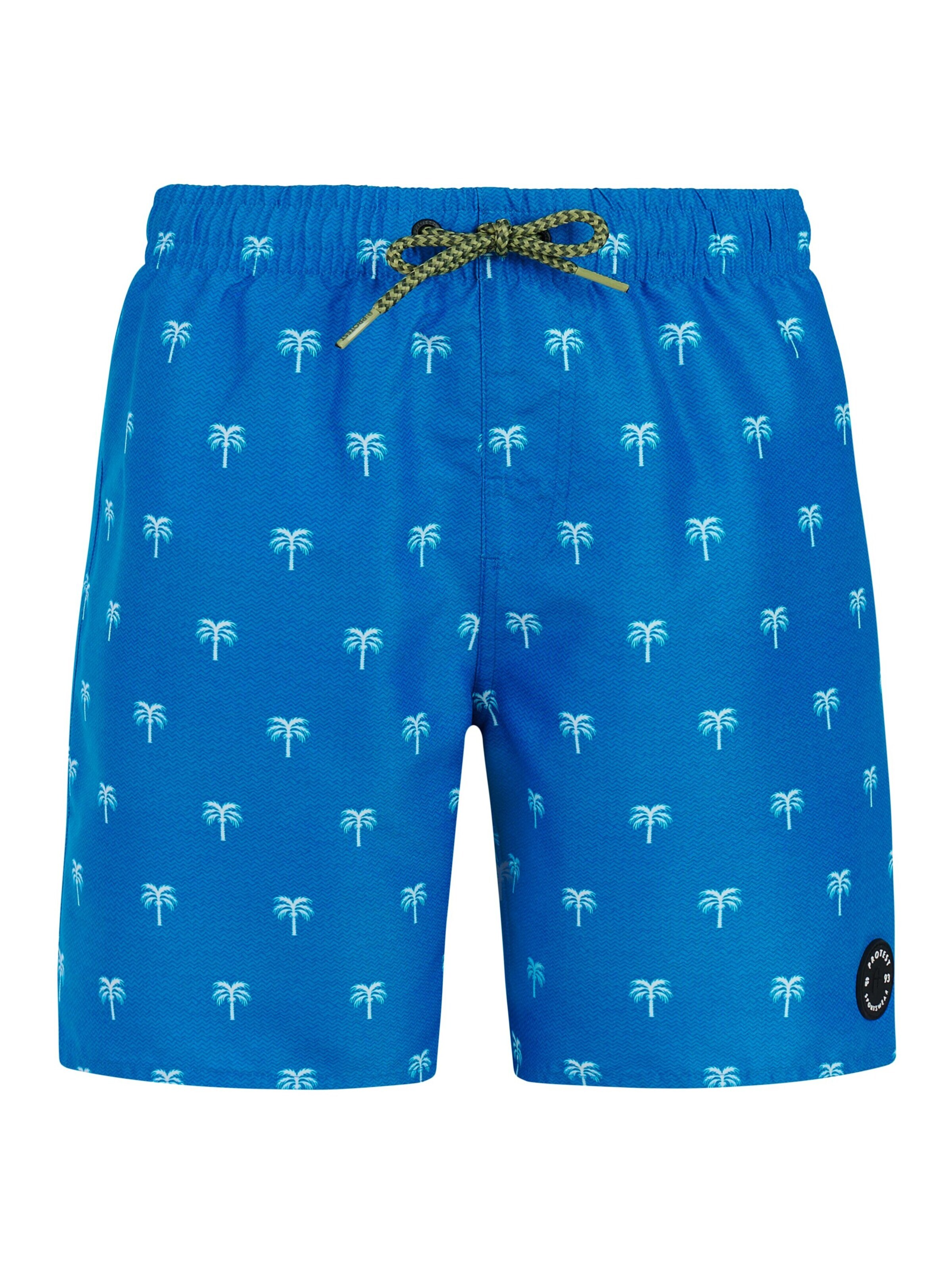 PROTEST Badeshorts 'PRTCalvin JR'‌‌‌‌‌‌ in Blau: Vorderseite