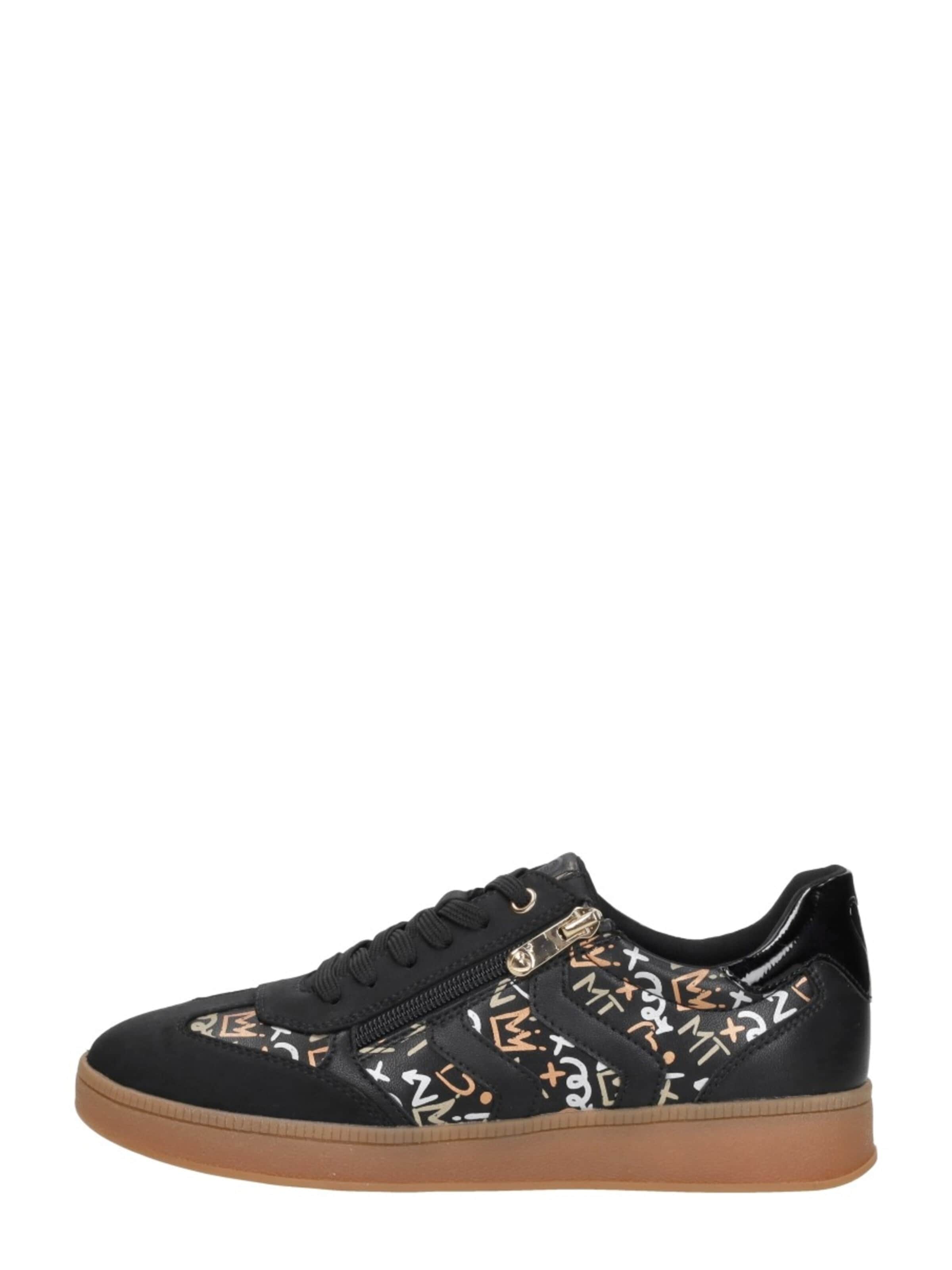 MARCO TOZZI Sneakers laag 'Sneakers Laag' in Zwart: voorkant
