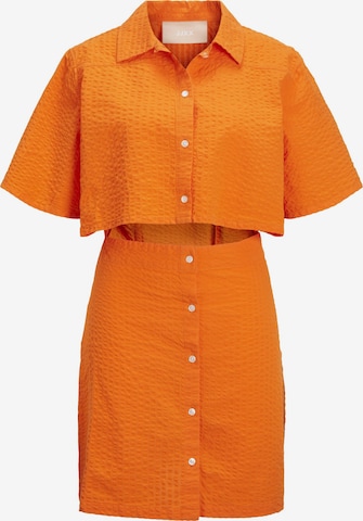 Robe-chemise JJXX en orange : devant