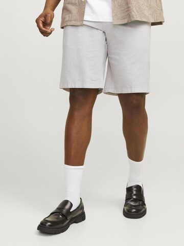 Jack & Jones Plus Regular Chino trousers 'JPSTAce JJSummer' in Beige