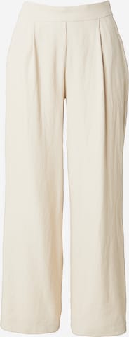 Loosefit Pantaloni con pieghe 'JOLANDA' di VILA in beige: frontale