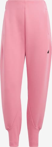 Pantalon de sport 'Z.N.E.' ADIDAS SPORTSWEAR en rose : devant