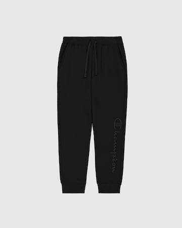 Champion Authentic Athletic Apparel Tapered Sports trousers in Black: front