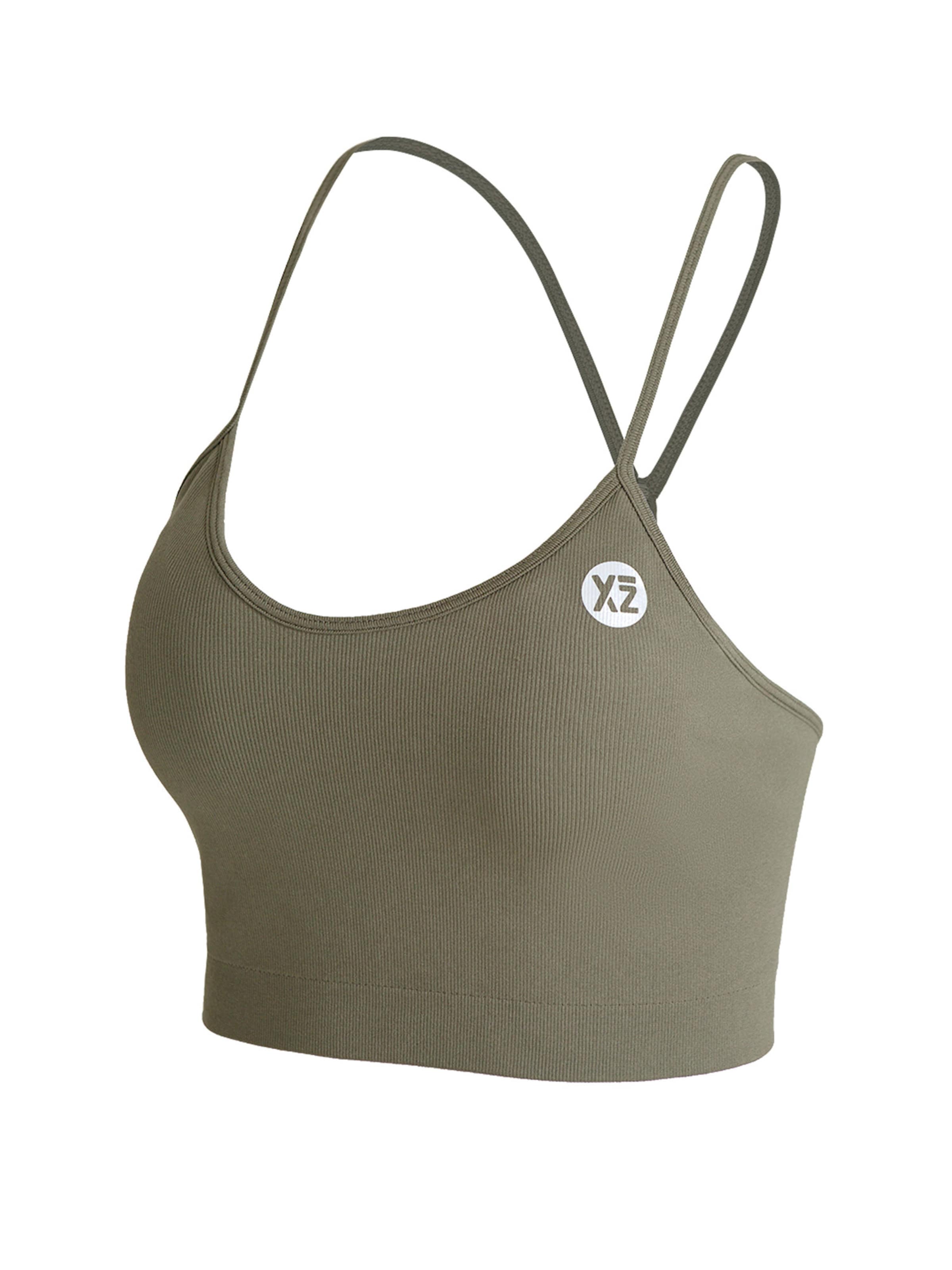 Bustino Reggiseno sportivo 'Charm' di YEAZ in verde