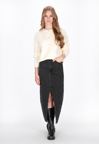 DreiMaster Vintage Knit cardigan in White