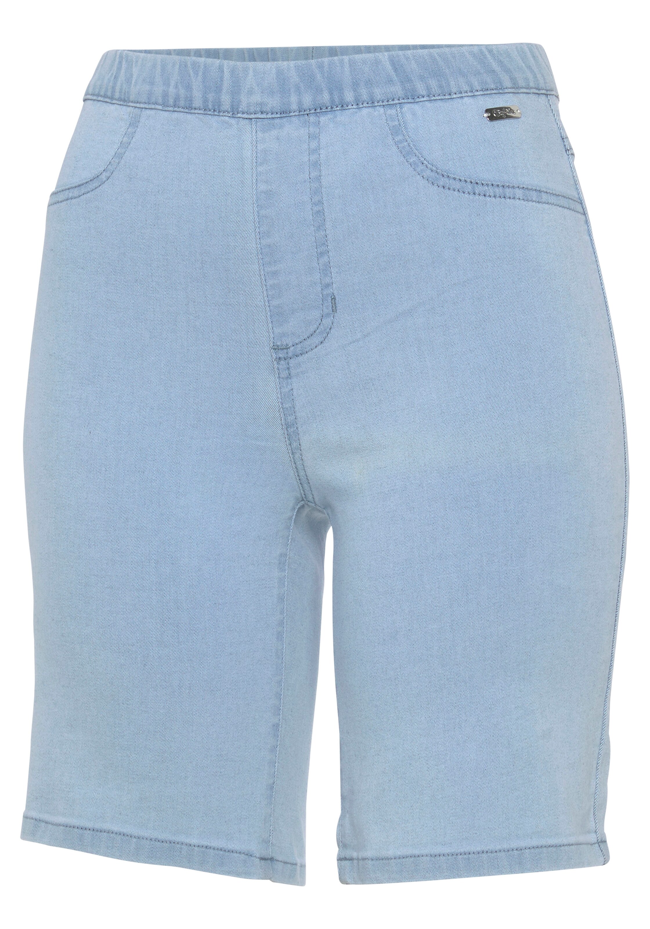 BUFFALO Slimfit Shorts in Blau