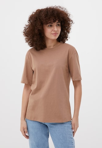 Finn Flare Shirt 'Basic' in Beige: Vorderseite
