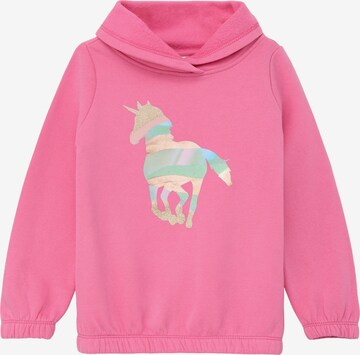 Sweat-shirt s.Oliver en rose : devant