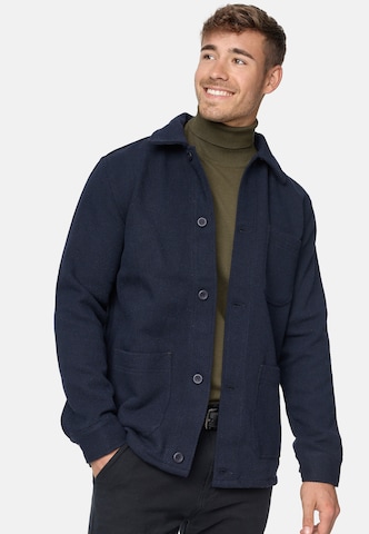 INDICODE JEANS Between-season jacket 'Thanasis' in Blue: front