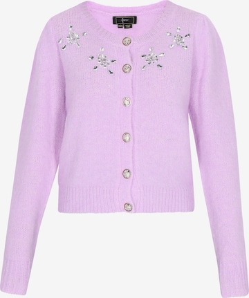 faina Kardigan – fialová: přední strana