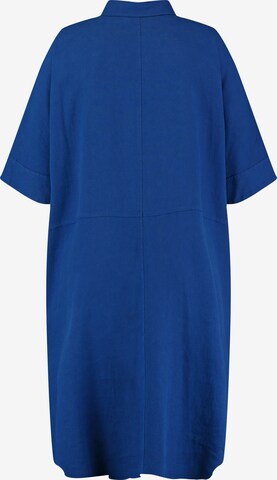 SAMOON - Vestido camisero en azul